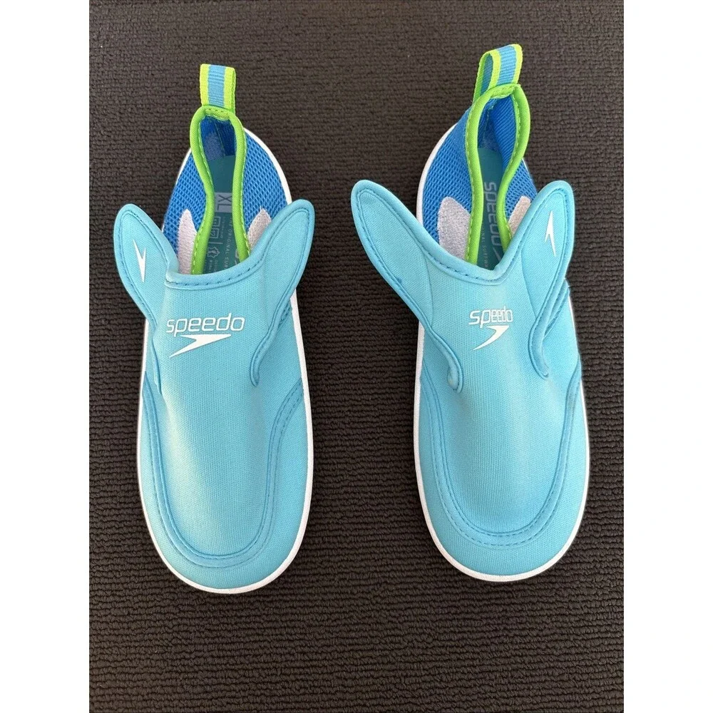 Speedo The Original Surfwalker Kids XL Water Shoe‎ Fits US Size 11/12 Turquoise